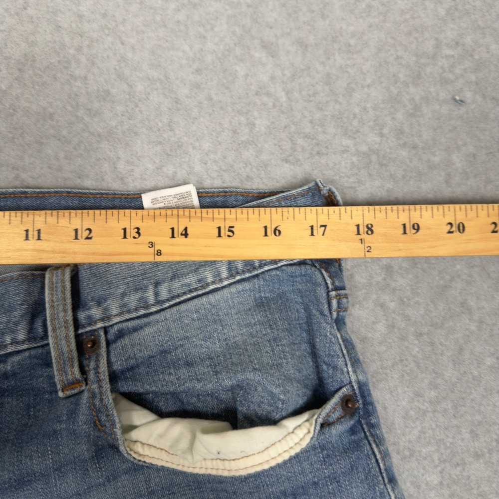 Old Navy Jeans Mens Slim Fit Flex Waist 36x30 Light Wash Blue Denim Casual - Picture 2 of 8